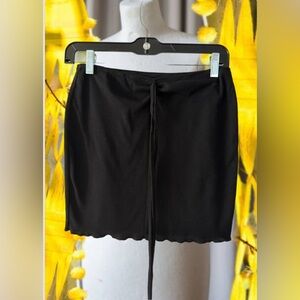 Elegant Black Skirt Skirt size M 
Color black mini short 
95%POLYESTER
5%SPANDEX